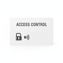 Access Control Card - Realistic White