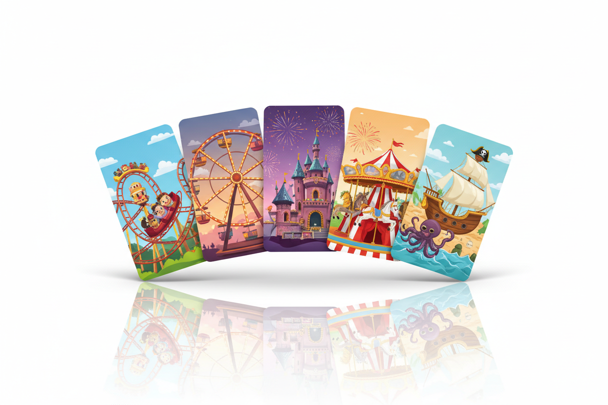 NFC Fun Card - 多卡展示