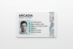 PC ID Card - Realistic Sample