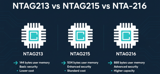 NTAG213 vs NTAG215 vs NTAG216: Which NFC Chip Is Right for You?