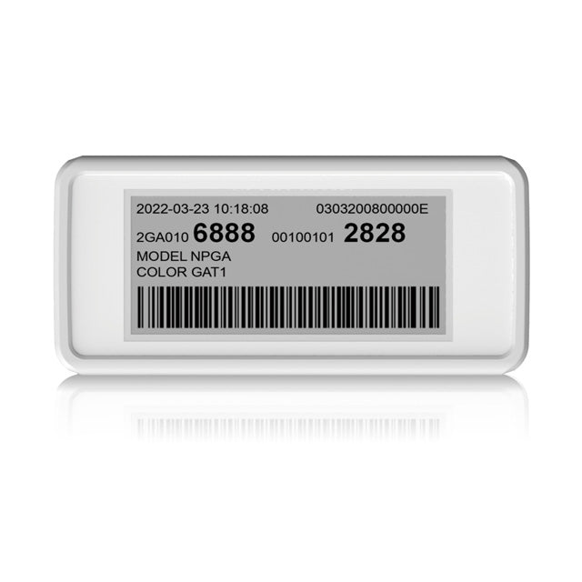 Eink Tag ESL Supplier - NFC Electronic Shelf Label Customizable Sizes
