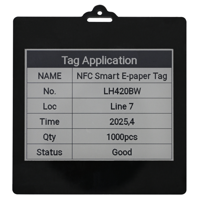Eink Tag ESL Supplier - NFC Electronic Shelf Label Customizable Sizes
