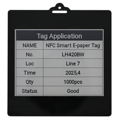 Eink Tag ESL Supplier - NFC Electronic Shelf Label Customizable Sizes
