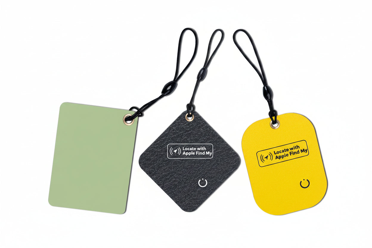 OEM Small Tracker Tag - Cute Cartoon Apple Find My | Custom Branding