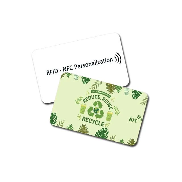 Eco-Friendly Smart Card | PET, PETG, PLA, Recycled PVC, Teslin