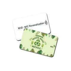Eco-Friendly Smart Card | PET, PETG, PLA, Recycled PVC, Teslin