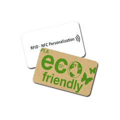 Eco-Friendly Smart Card | PET, PETG, PLA, Recycled PVC, Teslin