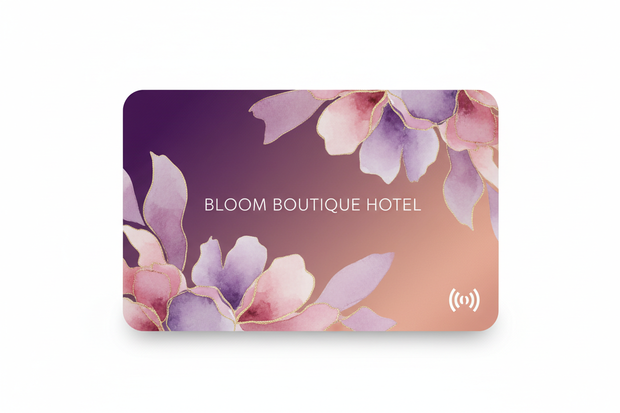 Bloom Boutique Hotel Floral Card