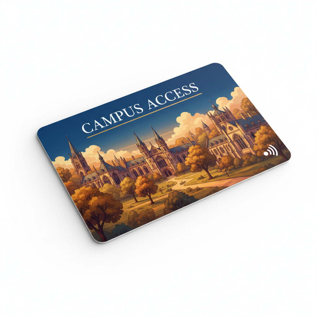 Campus Illustrated Card