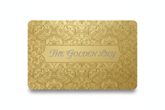 Gold Floral White BG