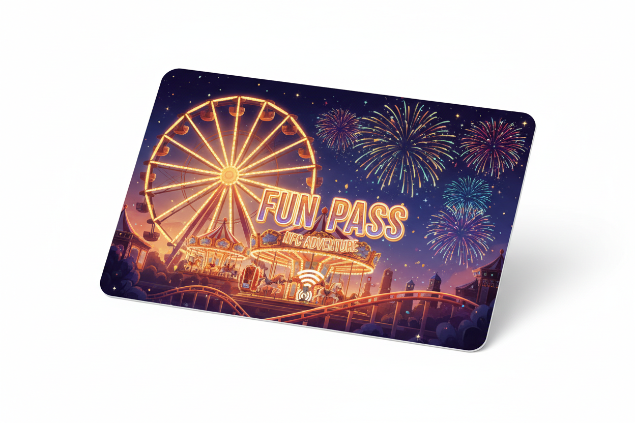 NFC Fun Card - 夜晚游乐园