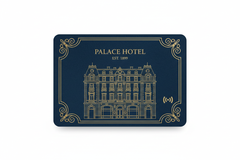 Palace Hotel Classic European Card
