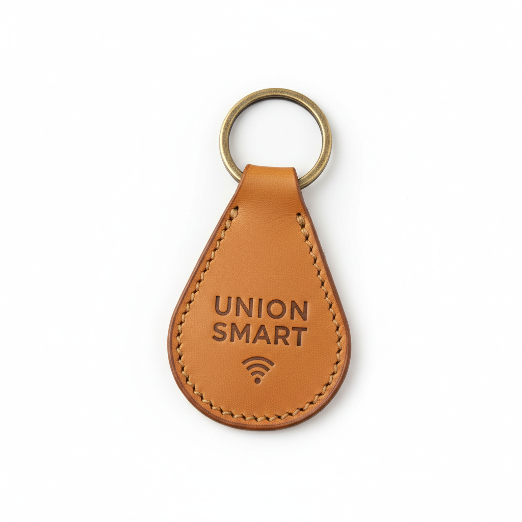 Union Smart植鞣皮革钥匙扣