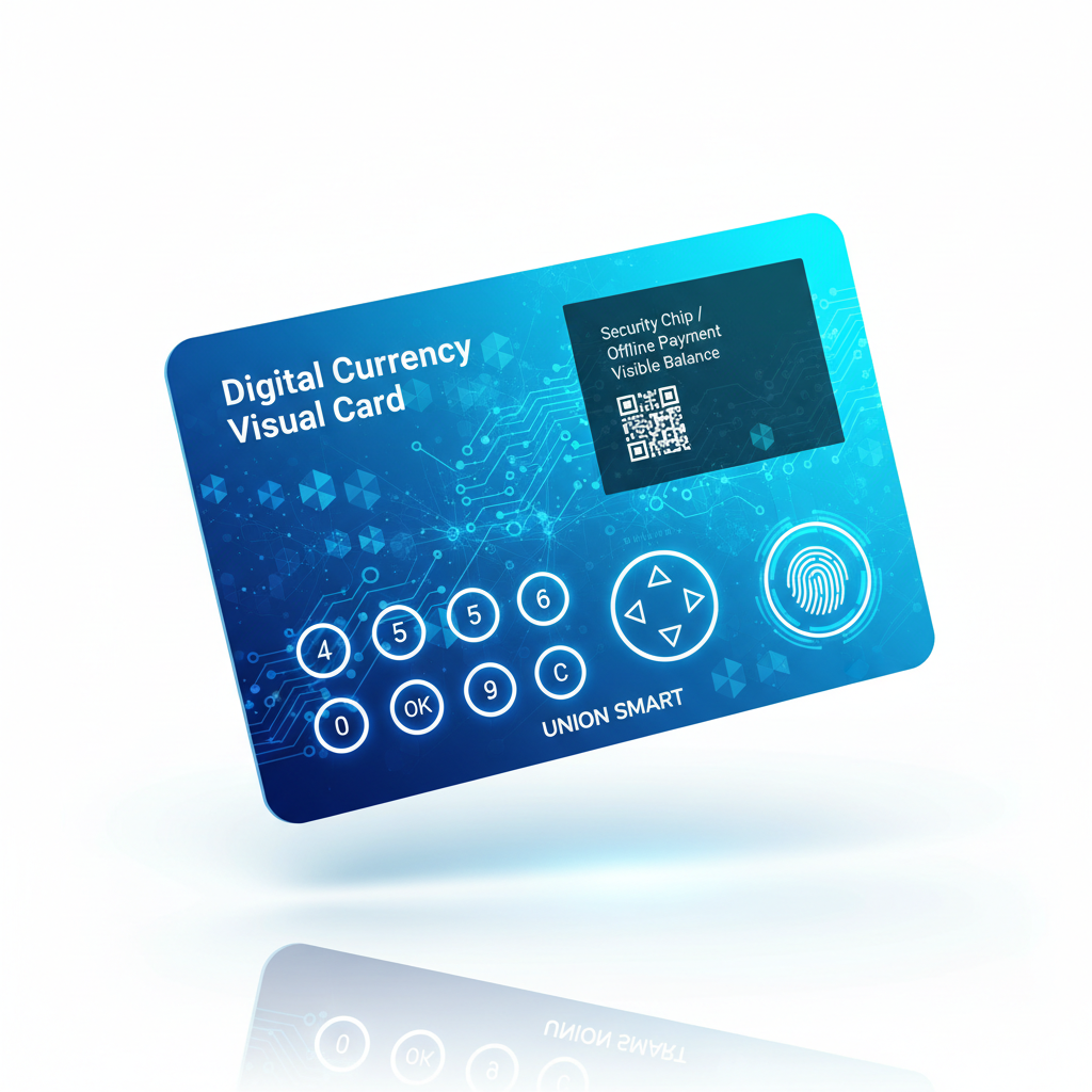 Visual Cold Wallet Card 未来感版